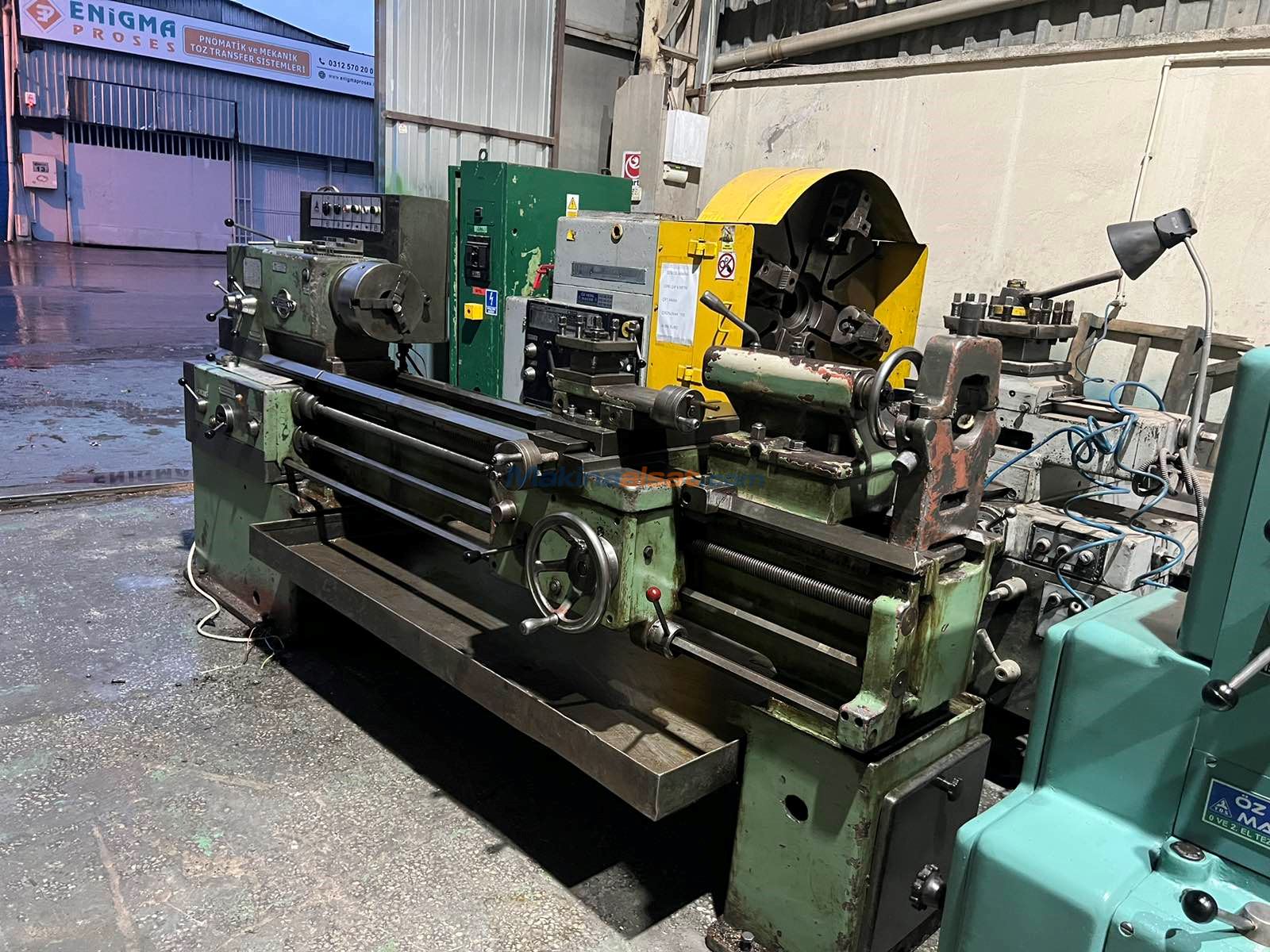 SN 50 Tezsan 1/5 Metre Torna Used Centre Lathe machine for sale