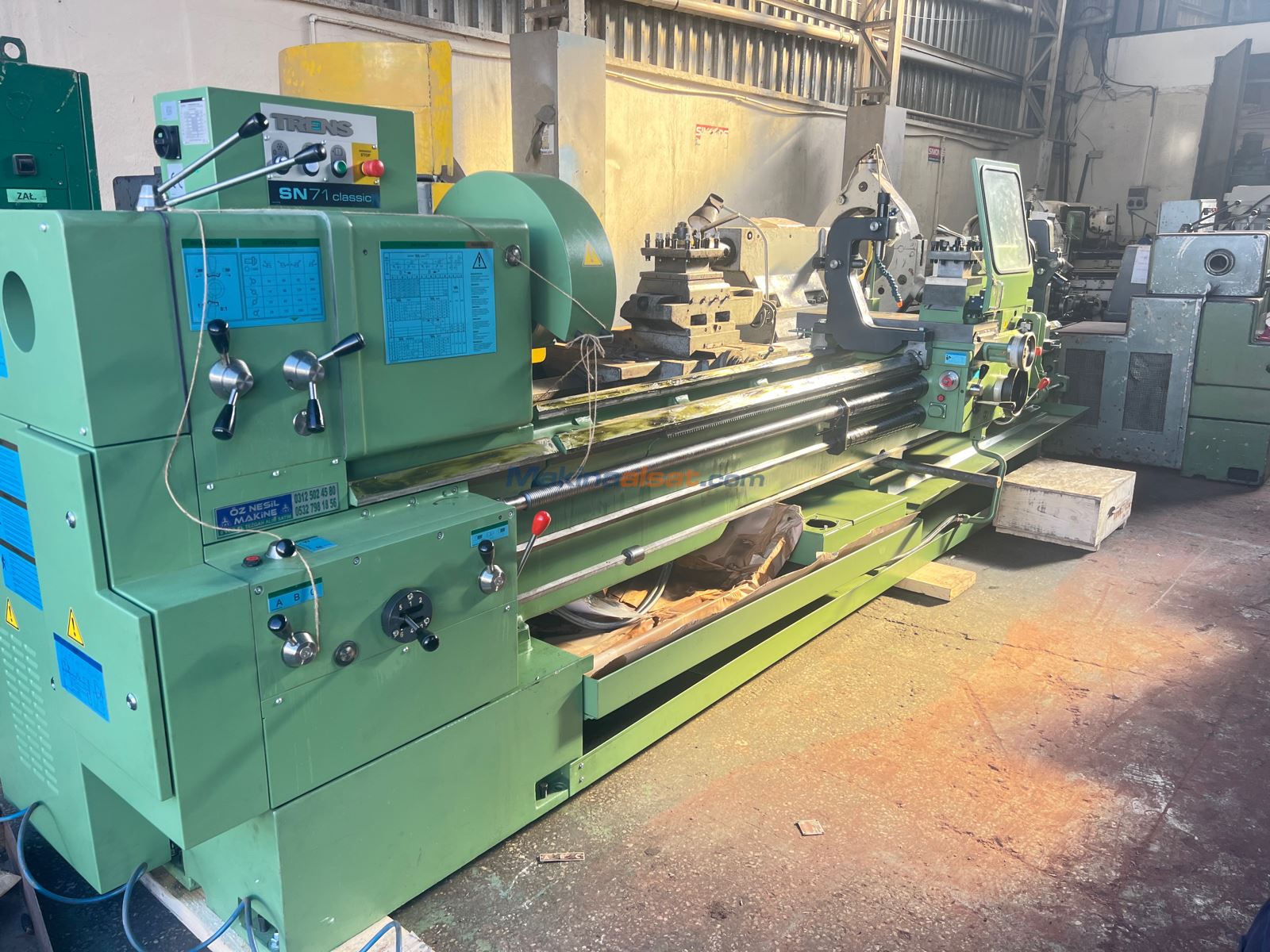 SN 71 Trens Slovakya 3 metre Sıfır Torna