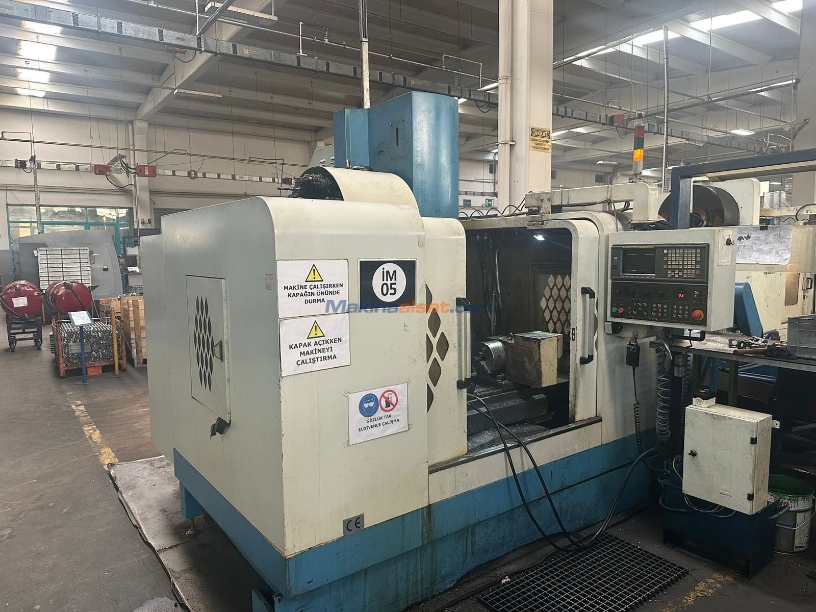 VTEC VMC-1050 CNC Dik İşlem