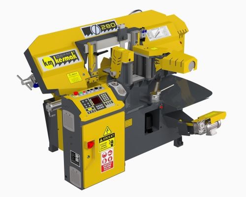 KESMAK MARKA KME DG 280 TAM OTOMATİK  PLC KONTROL AÇILI (SIFIR) ŞERİT TESTERE