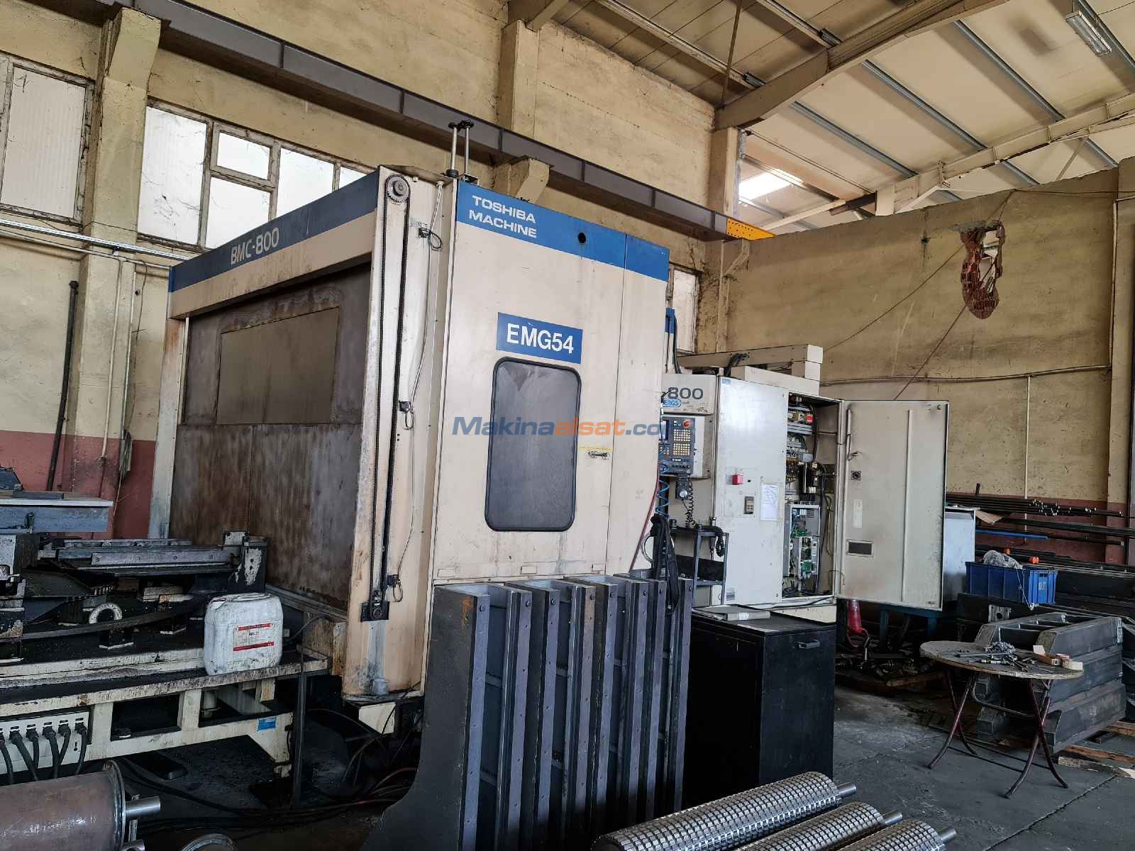 Toshiba BMC 800 CNC Yatay işlem
