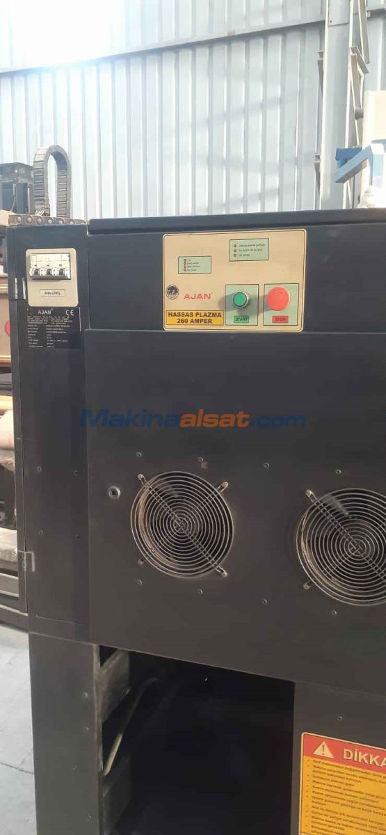 AJAN 2000X12000  2014 MODEL CNC PLAZMA