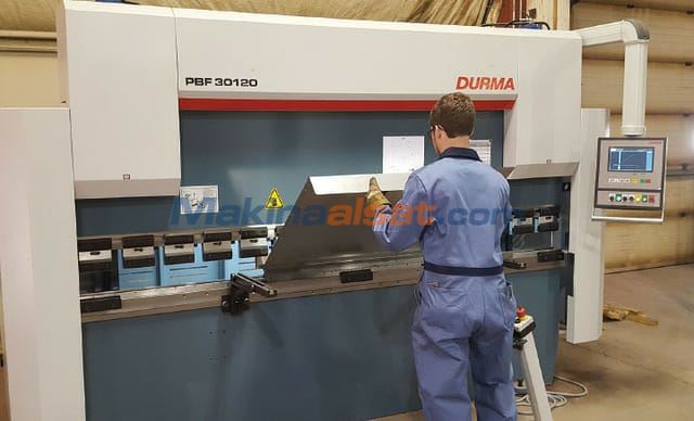 SIFIR DURMAZLAR 3 Metre 120 Ton  CNC ABKANT PRES