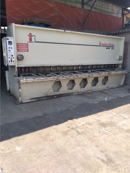 4,5 Metre 16 milim Hidrolik Giyotin Makas