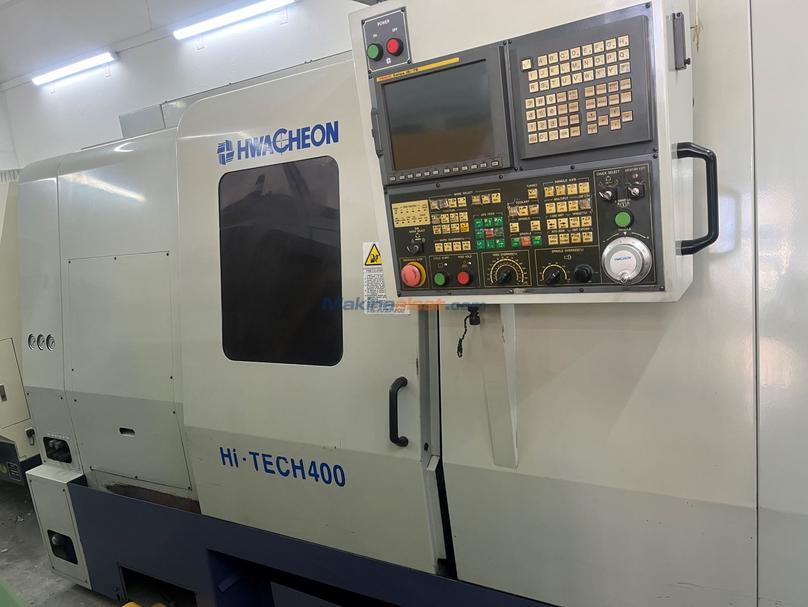 HWACHEON Marka 15 inç  KORE , FANUC KONTROL CNC TORNA