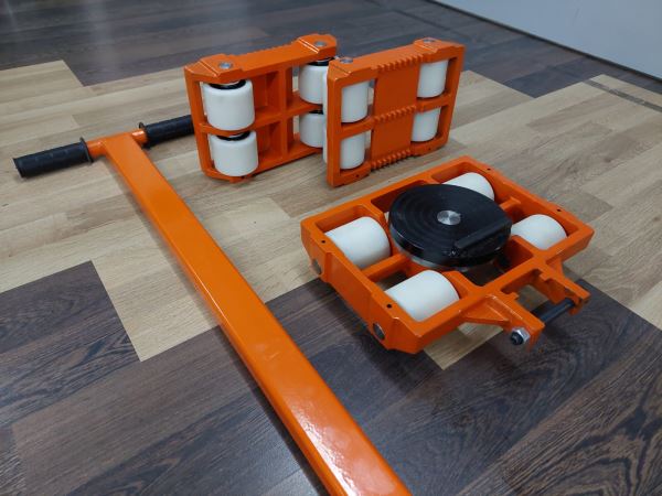 12 TON KESTAMİT TEKER MAKİNA  TAŞIMA  ARABASI