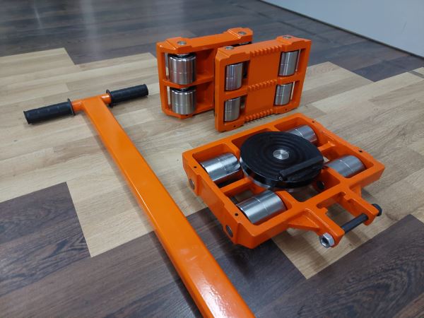 12 TON METAL TEKER MAKİNA TAŞIMA  ARABASI