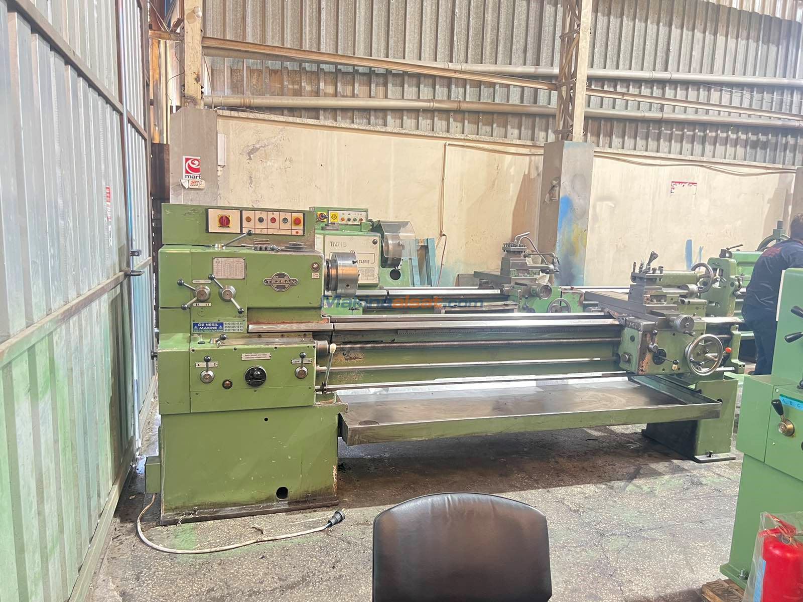 Satılık ikinci el SN 50 Tezsan 2 Metre 1990 Model Torna Universal