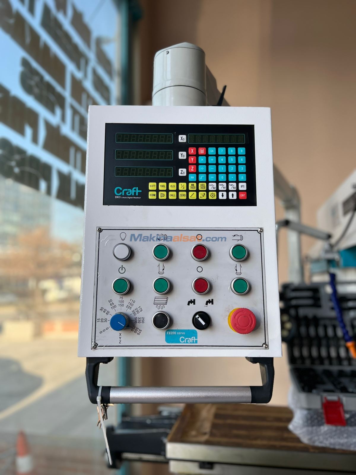 OZCO FX200 SERVO ÜNİVERSAL KOÇ KAFA FREZE