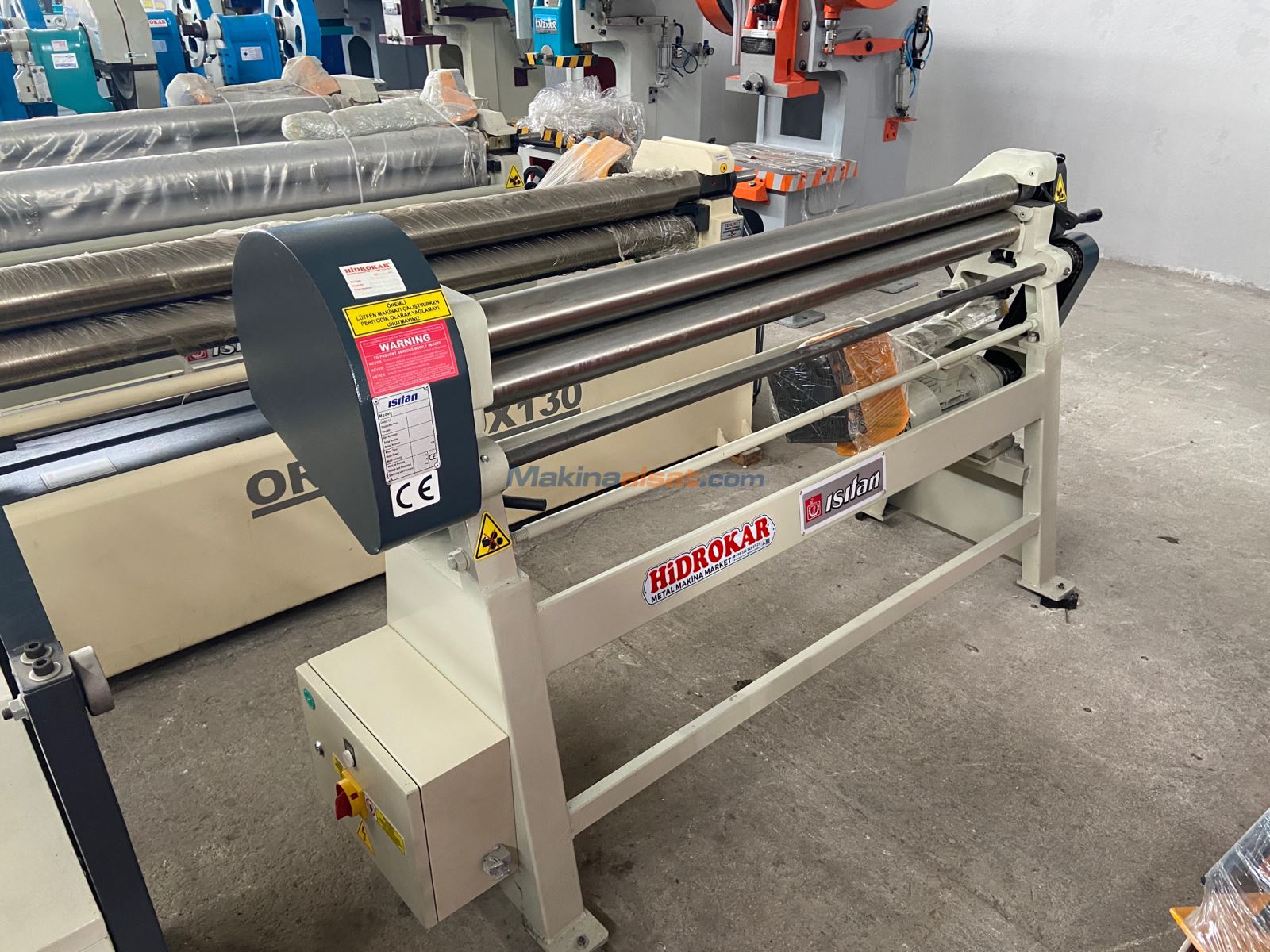 ISITAN RST 1550x86 MANUEL SİLİNDİR SAC KIVIRMA