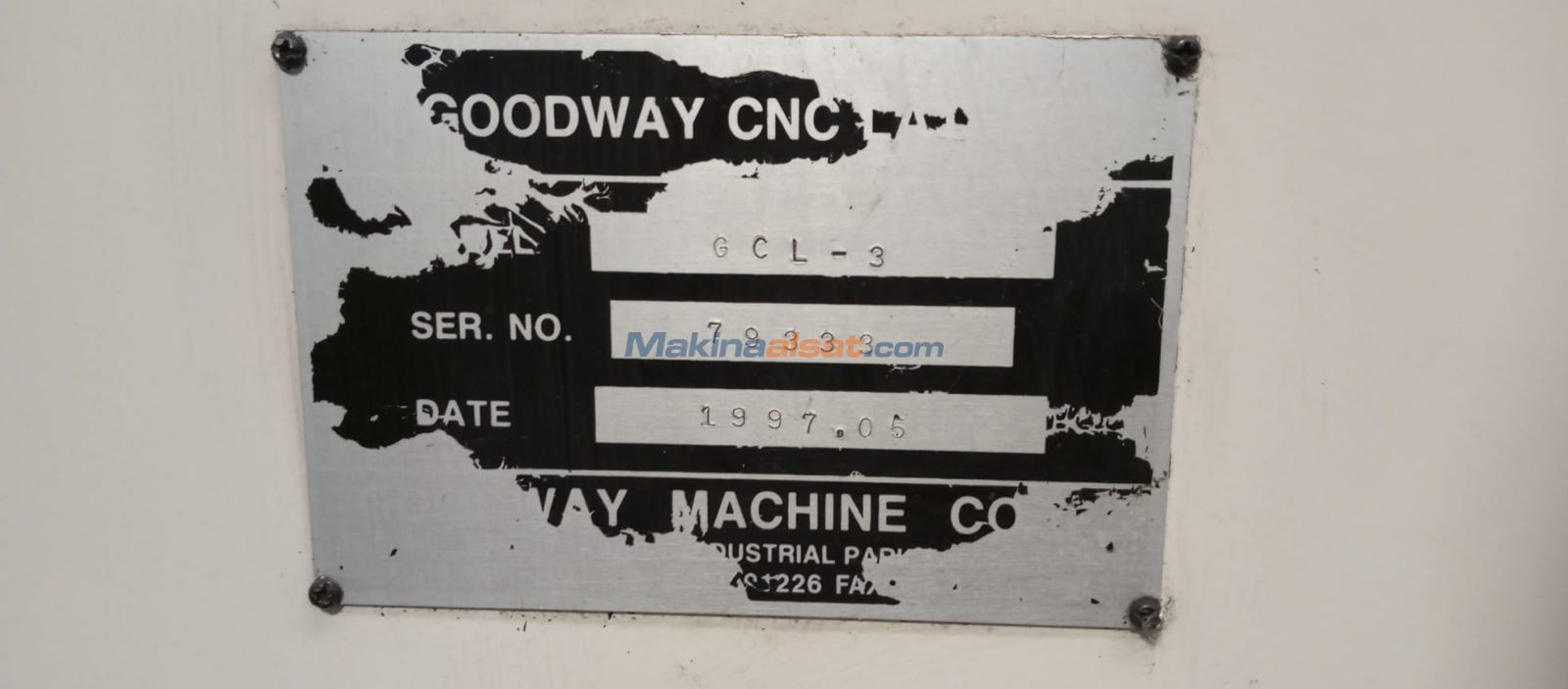 GOODWAY GCL-3 CNC Torna