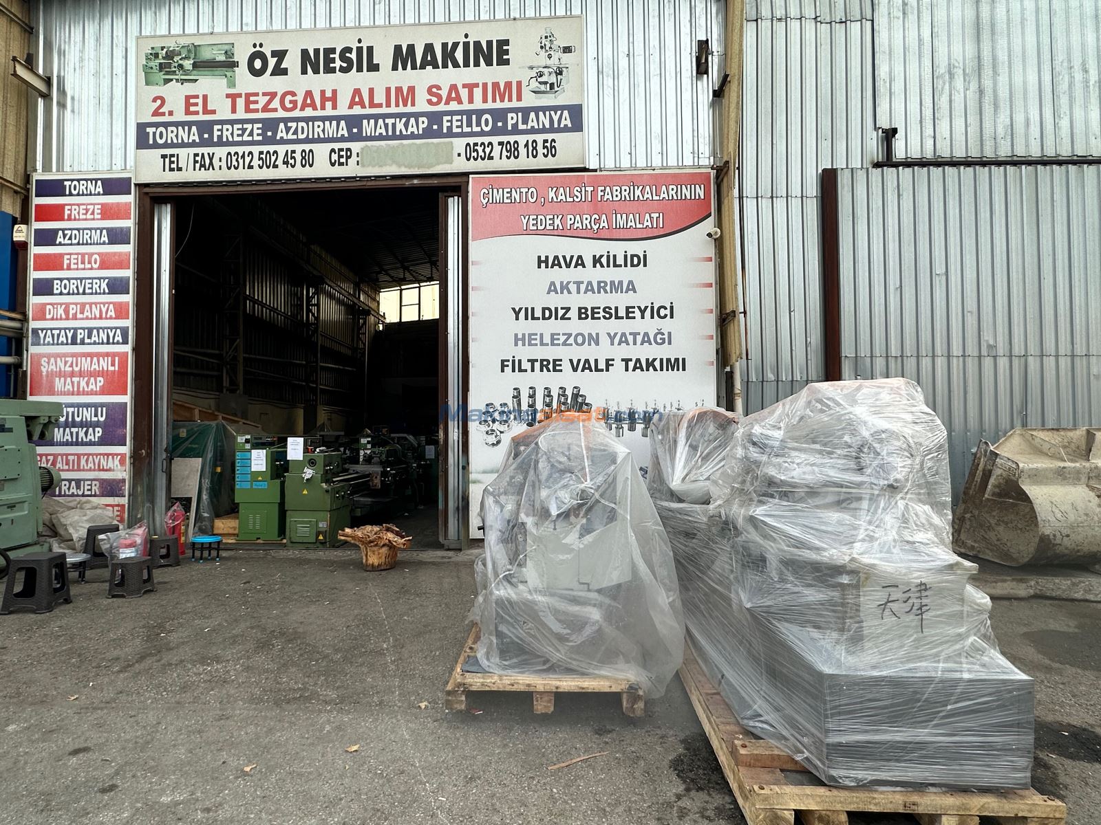 Satılık ikinci el Sıfır 80 Fener Mili 2 Metre 500 Çap Torna Universal ...