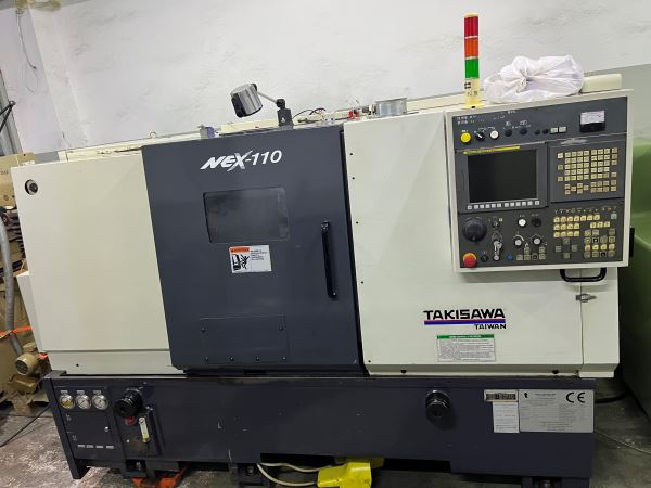 TAKISAWA NEX110 10 İNÇ 2010 MODEL CNC TORNA