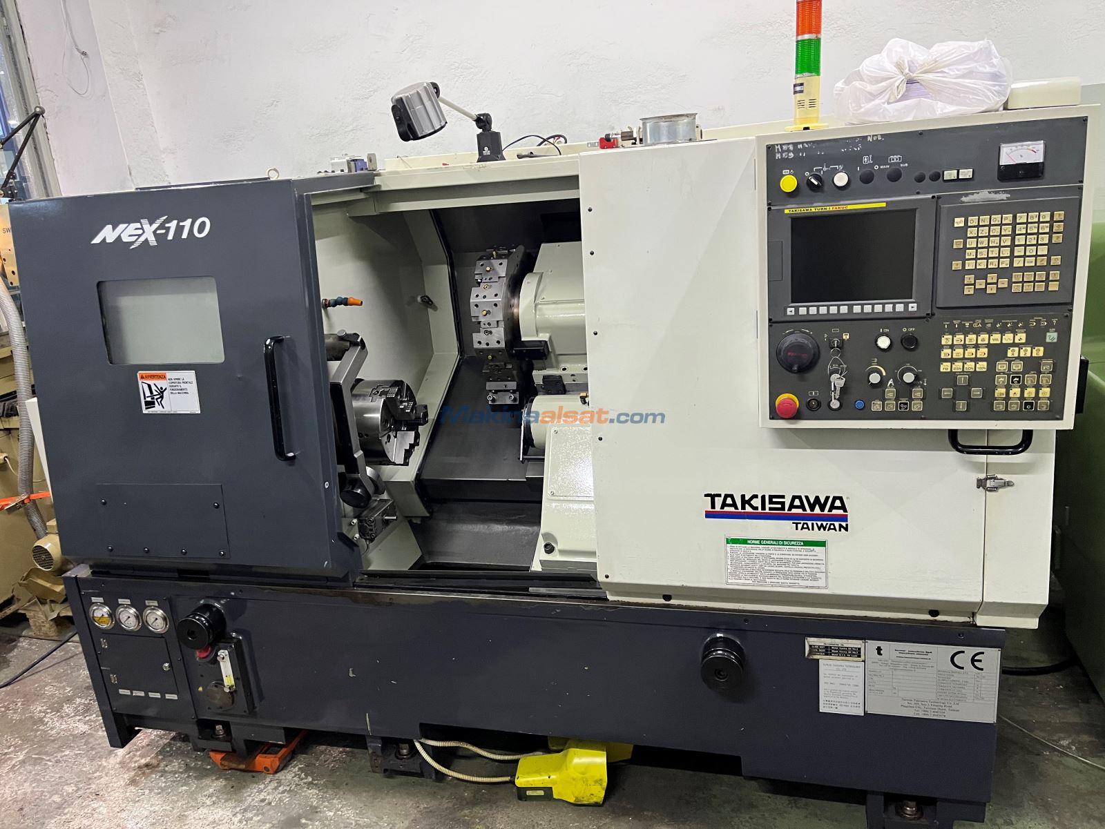 TAKISAWA NEX110 10 İNÇ 2010 MODEL CNC TORNA