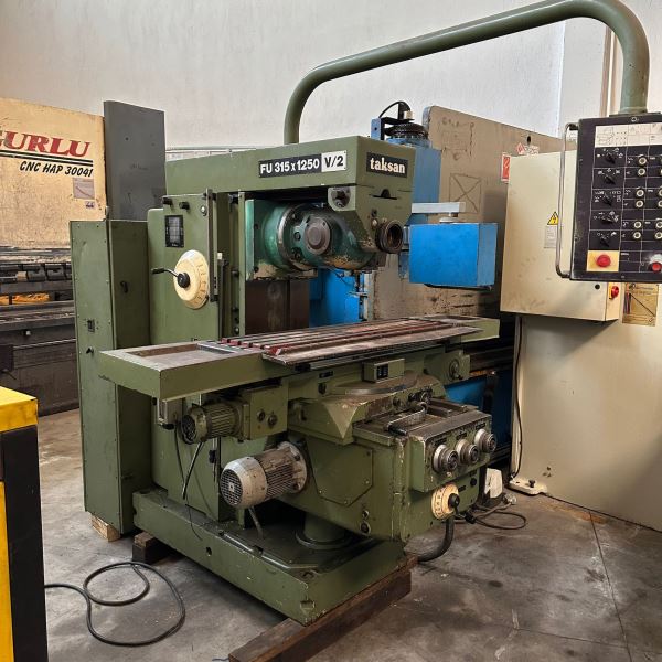 TAKSAN MARKA FU 315 X 1250 V/2 UNIVERSAL FREZE