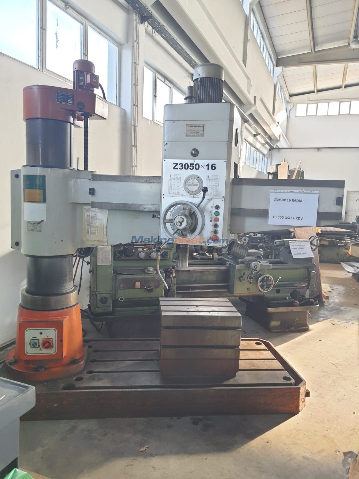 Satılık ikinci el Z3050 / 16 Radyal Matkap Radyal Matkap makinesi