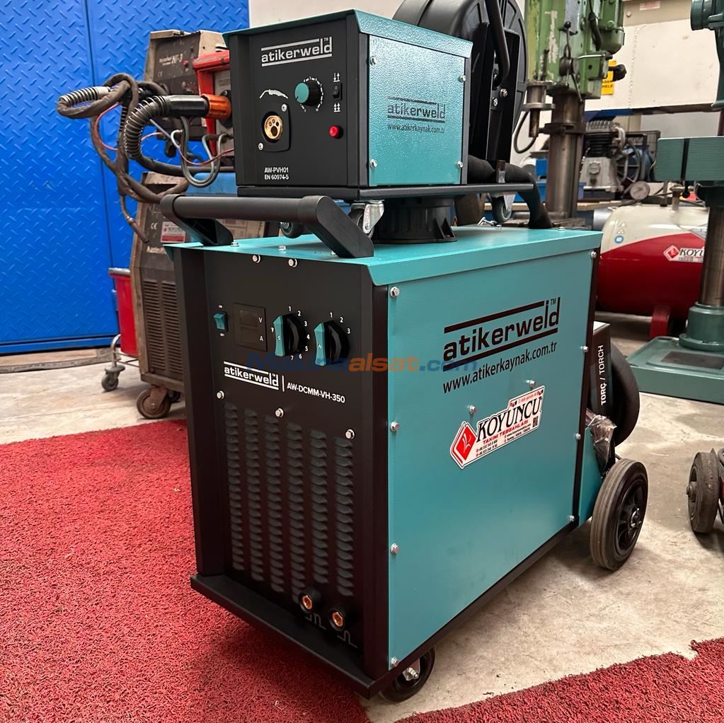 ATİKER MARKA 350 AMPER GAZALTI KAYNAK  (SIFIR)