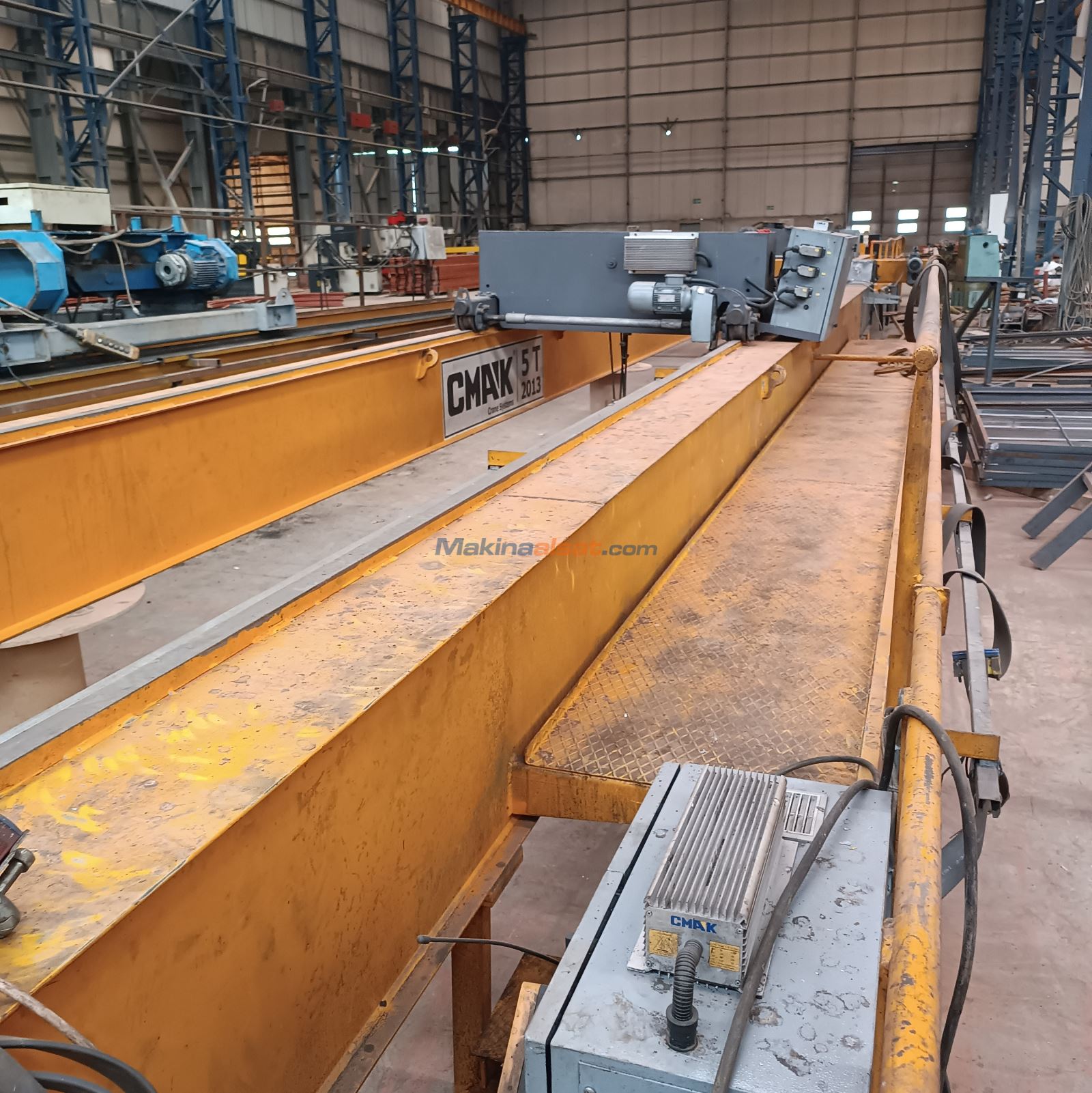 12 METRE 2013 Model KÖPRÜLÜ 5 TON TAVAN  VİNÇ