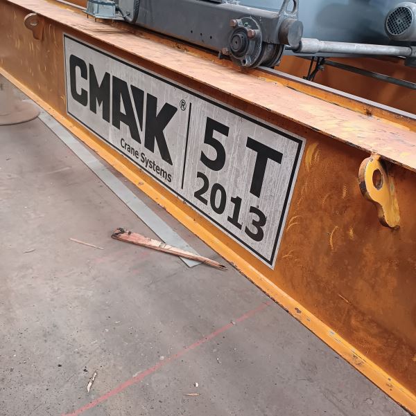 12 METRE 2013 Model KÖPRÜLÜ 5 TON TAVAN  VİNÇ