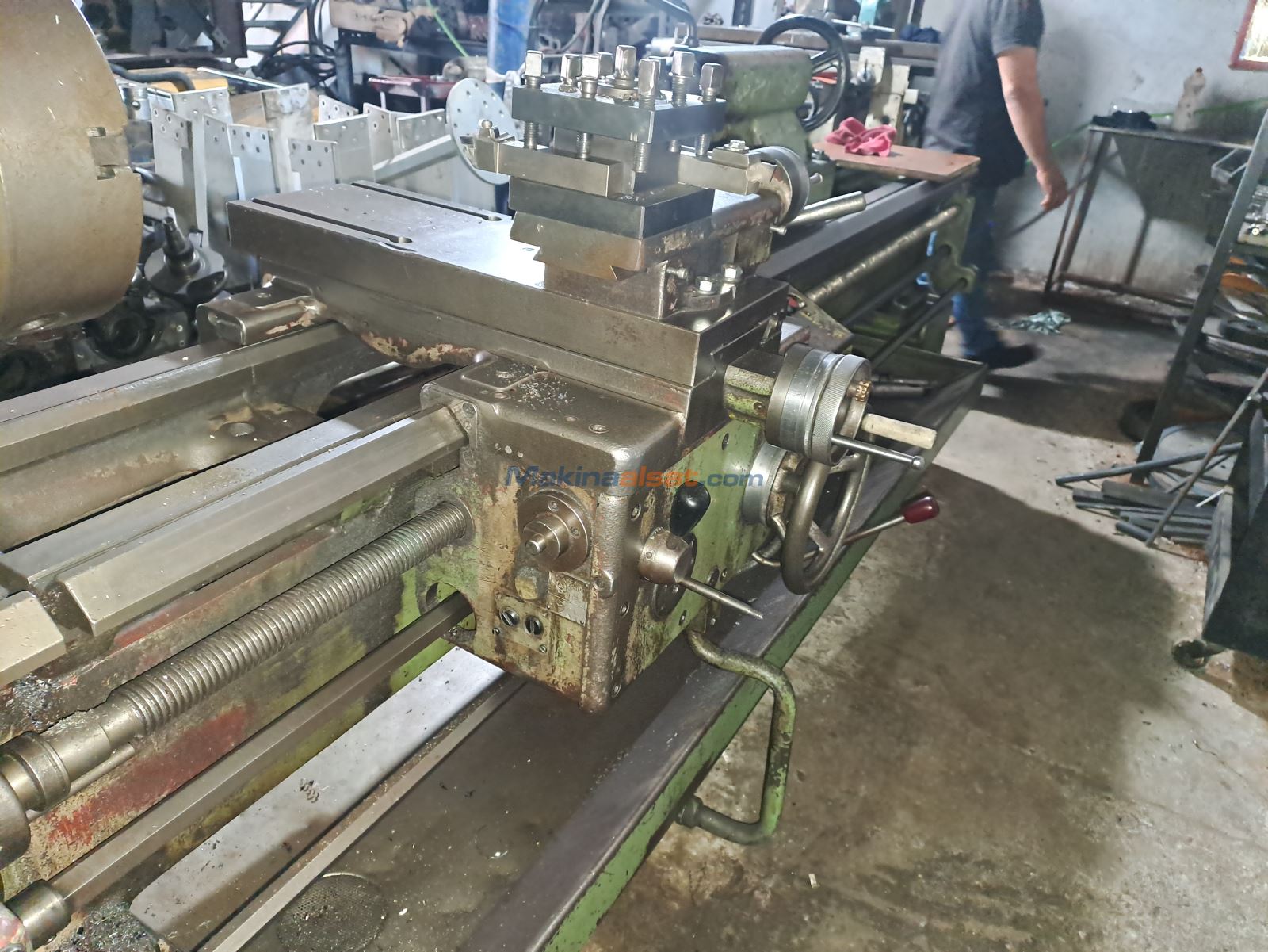 Satılık ikinci el Tezsan SN 50 Universal Torna Universal Torna makinesi