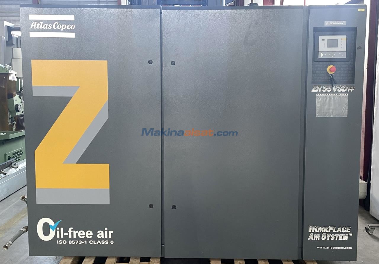 ATLAS COPCO ZR 55 VSD Vidalı Kompresör
