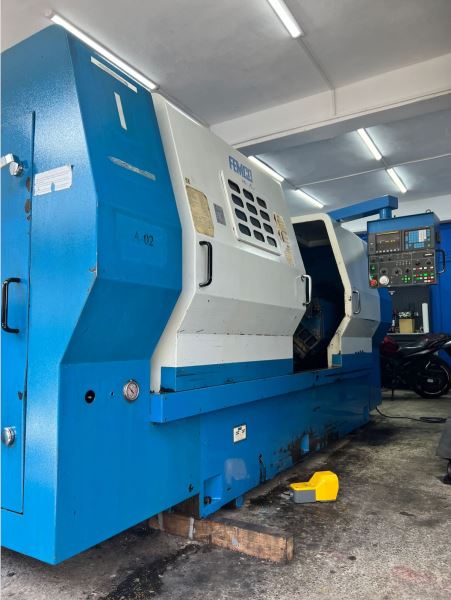 15" FEMCO HL25S 1250 BOY 2004 MODEL CNC TORNA