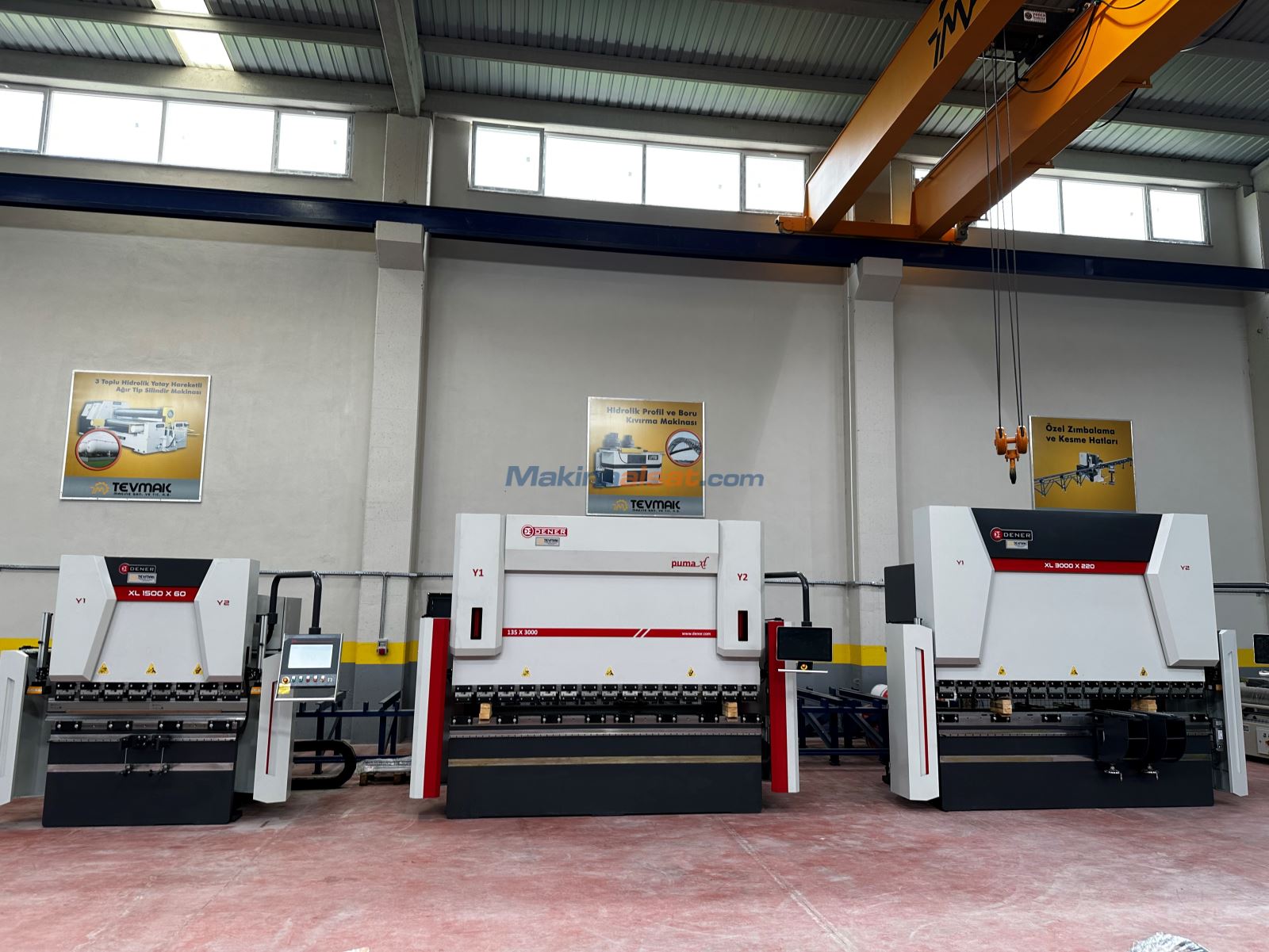 Satılık ikinci el DENER SMART XL 3100X220 TON CNC ABKANT PRES