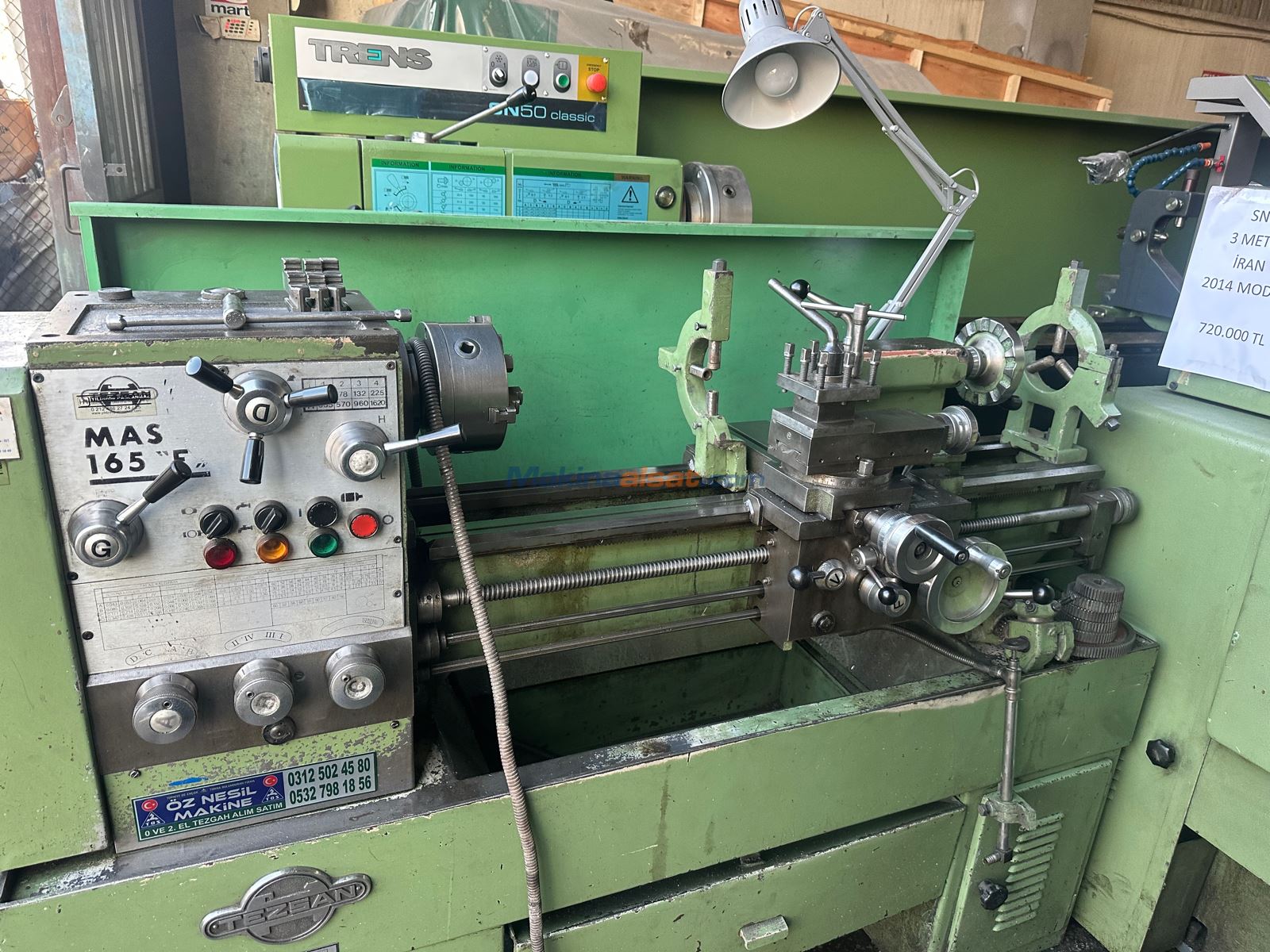 MAS 165 Tezsan 1 Metre Tos Torna