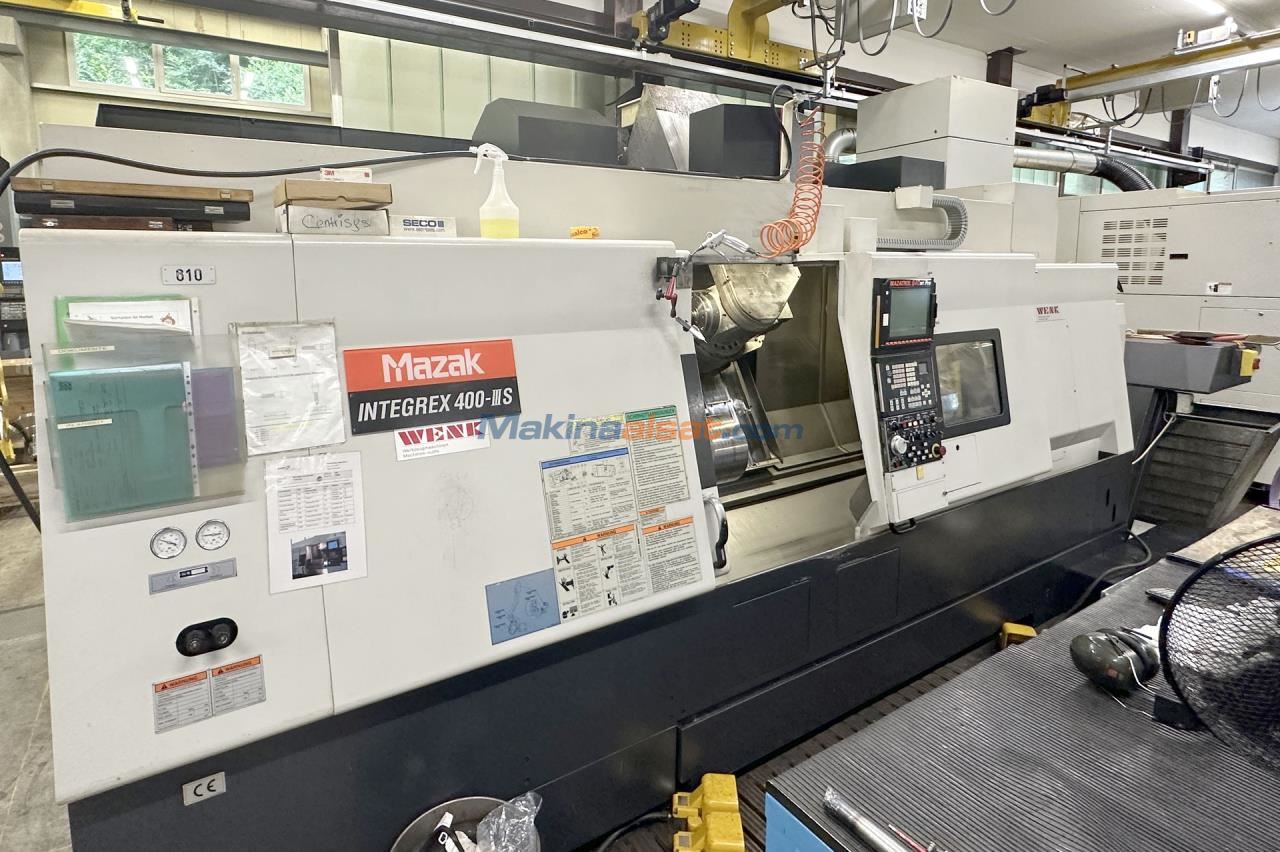MAZAK INTEGREX 400-3S Cnc Torna ve Frezeleme Merkezi