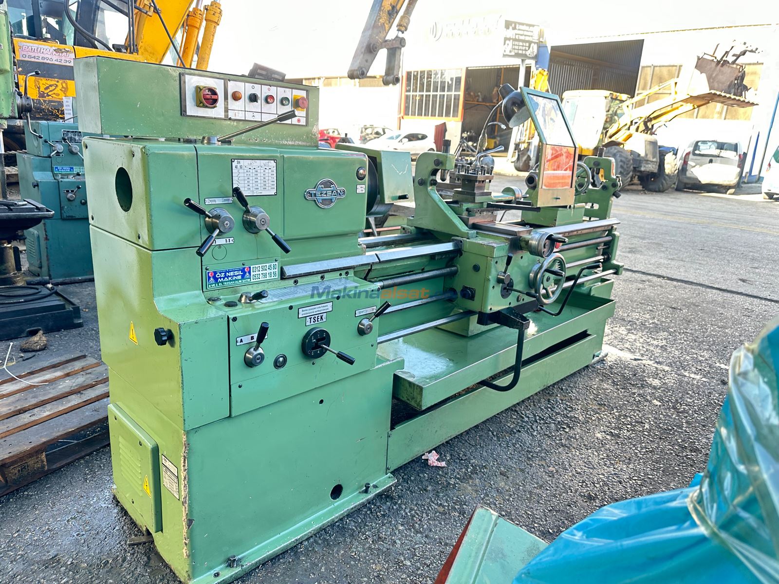 Satılık ikinci el SN 50 Tezsan 1,5 Metre 1997 Model Universal Torna ...