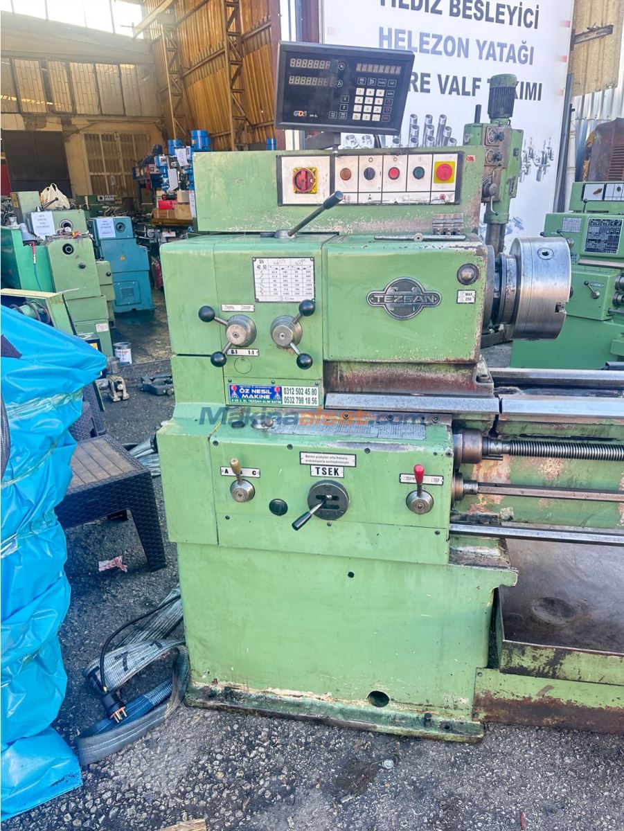 Satılık ikinci el SN 50 Tezsan 1,5 Metre Torna Universal Torna makinesi