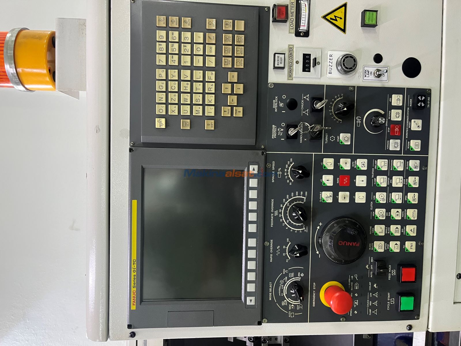 TOPPER 10İNÇ 2008 MODEL FANUC CNC TORNA
