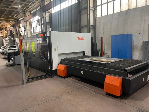 3000 x 1500 MAZAK 6 KW FİBER LAZER