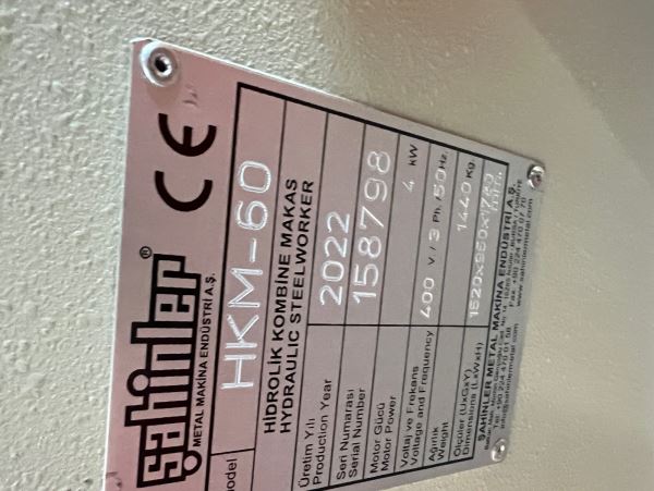 ŞAHİNLER HKM 60 KOMBİNE MAKAS