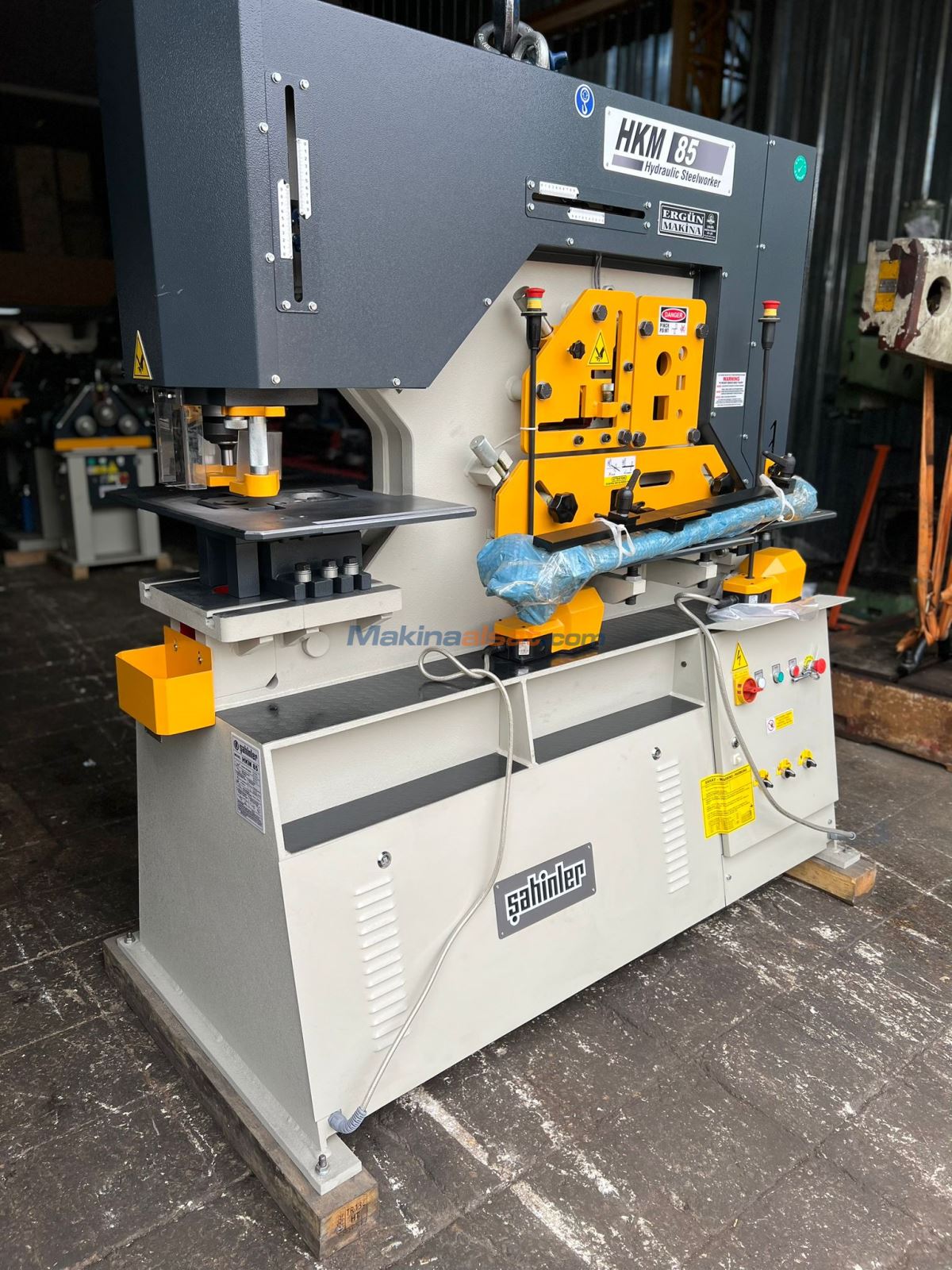 ŞAHİNLER HKM 85 HİDROLİK ÇİFT PİSTONLU KOMBİNE MAKAS