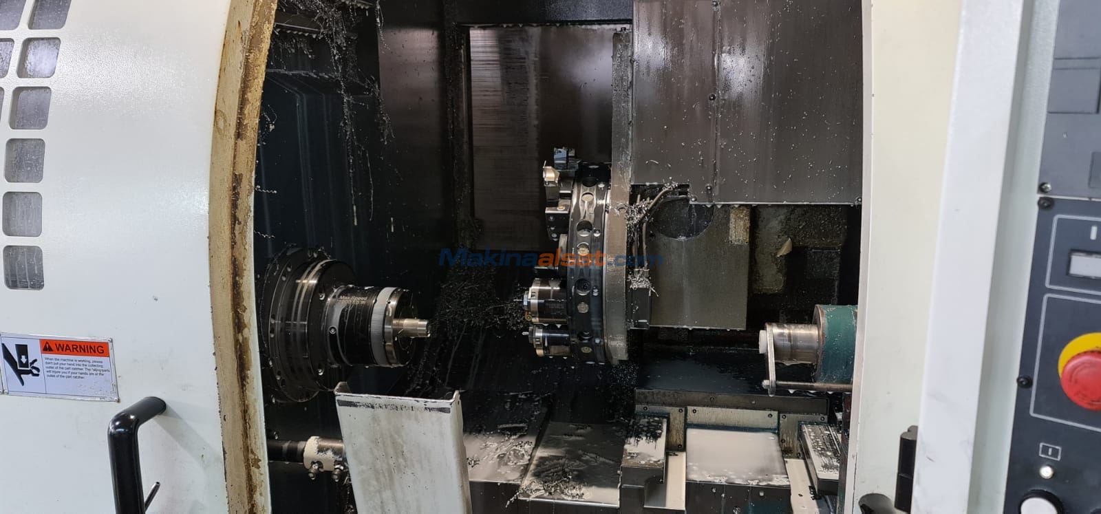 JOHNFORD C VE Y EKSENLİ 10İNÇ FANUC CNC TORNA