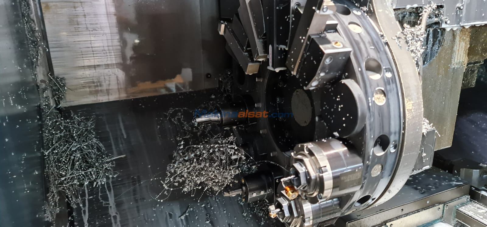 JOHNFORD C VE Y EKSENLİ 10İNÇ FANUC CNC TORNA