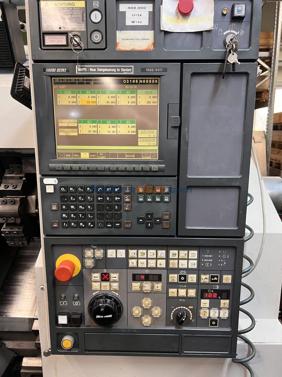 MORİ SEİKİ JAPON 8 İNÇ FANUC CNC TORNA