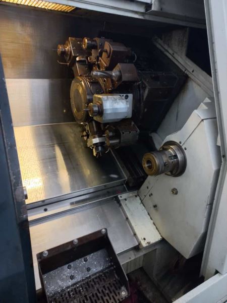 SPINNER CMZ TS66L SMC 8 INCH C EKSENLİ KARŞI AYNALI CNC TORNA