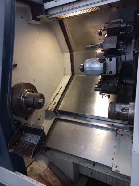 SPINNER CMZ TS66L SMC 8 INCH C EKSENLİ KARŞI AYNALI CNC TORNA