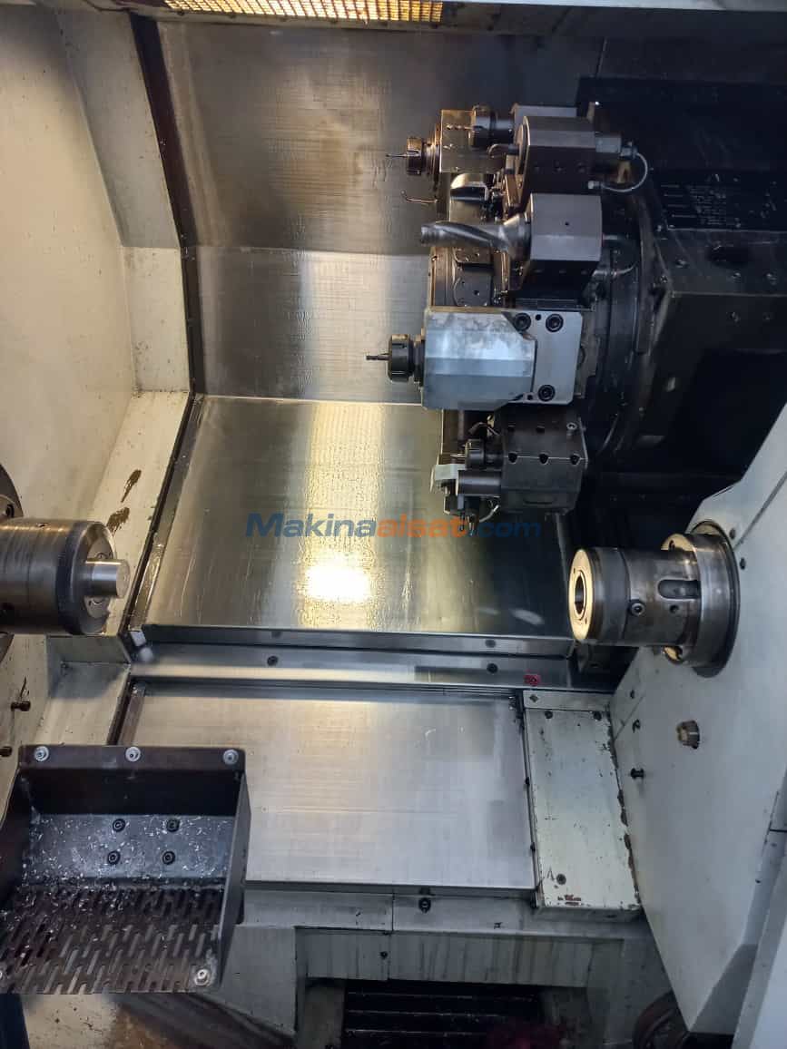 SPINNER CMZ TS66L SMC 8 INCH C EKSENLİ KARŞI AYNALI CNC TORNA