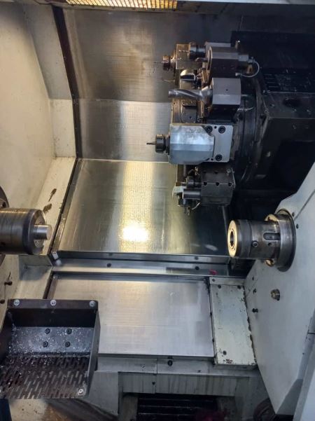 SPINNER CMZ TS66L SMC 8 INCH C EKSENLİ KARŞI AYNALI CNC TORNA