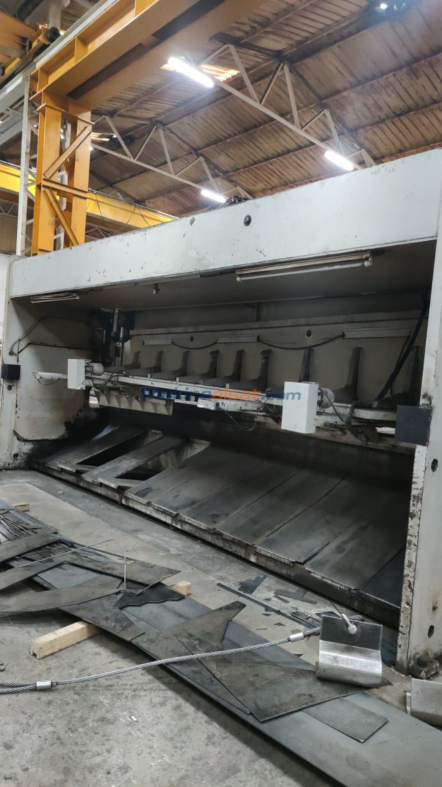 Baykal 6 metre 16 mm Hidrolik Giyotin Makas