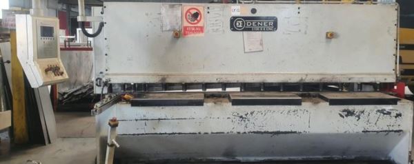 DENER CNC 3100 x 6 MM GİYOTİN MAKAS