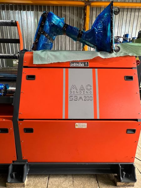 STOK ! MAC BENDİNG SBM 200X2500 HYD NC SİLİNDİR BÜKME