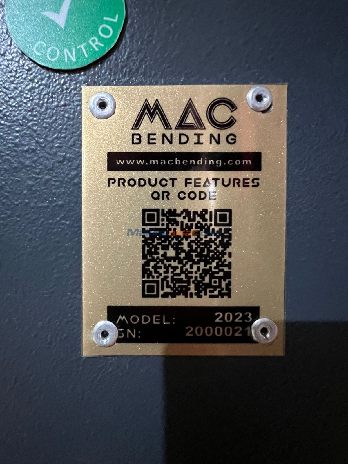 STOK ! MAC BENDİNG SBM 200X2500 HYD NC SİLİNDİR BÜKME