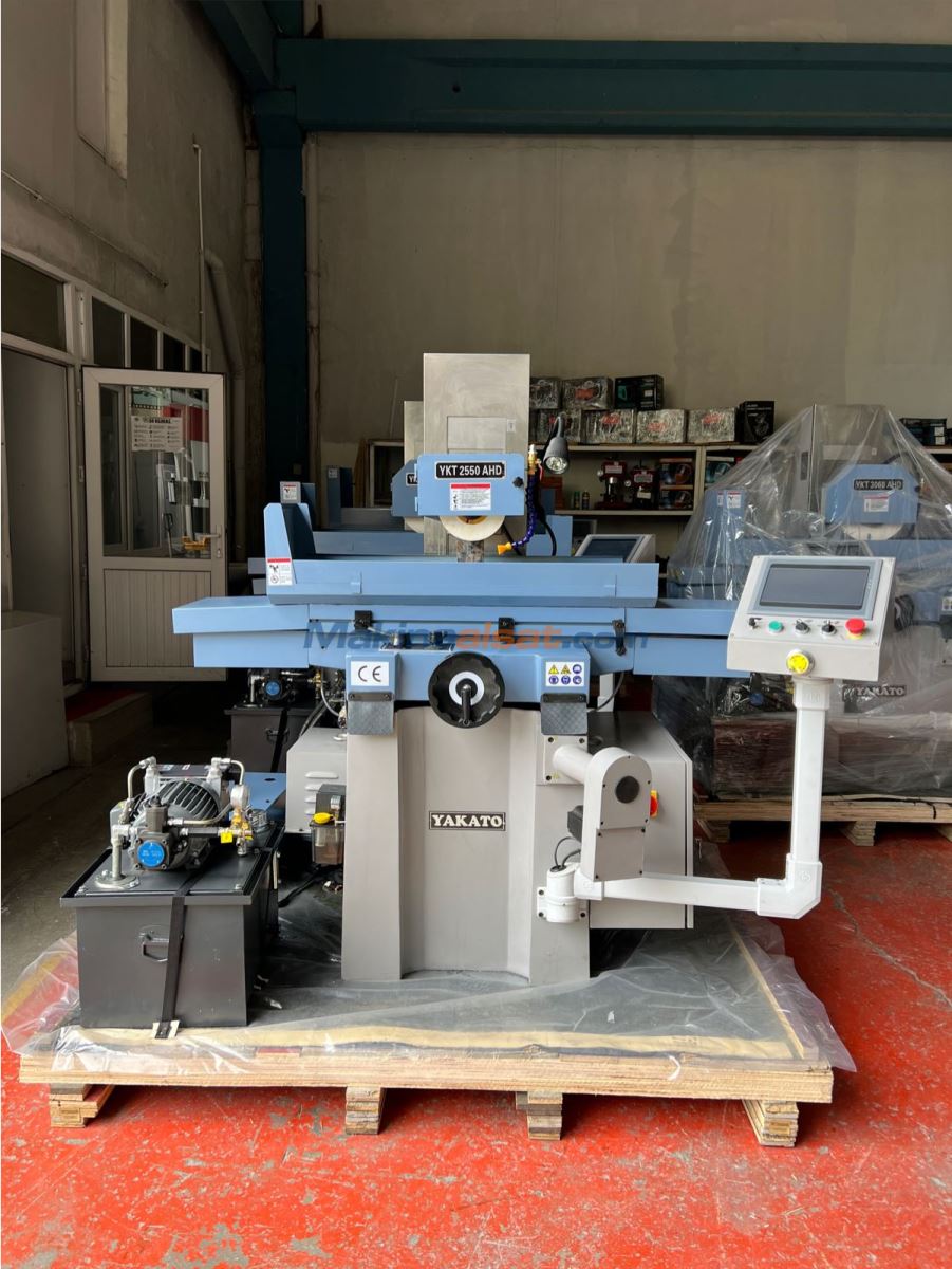 YAKATO YKT 2550 AHD PLC KONTROL YÜZEY (SATIH) TAŞLAMA