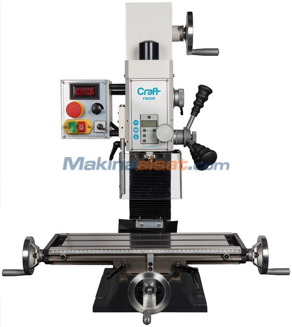 CRAFT FM20V Masa Üstü Freze Tezgâhı