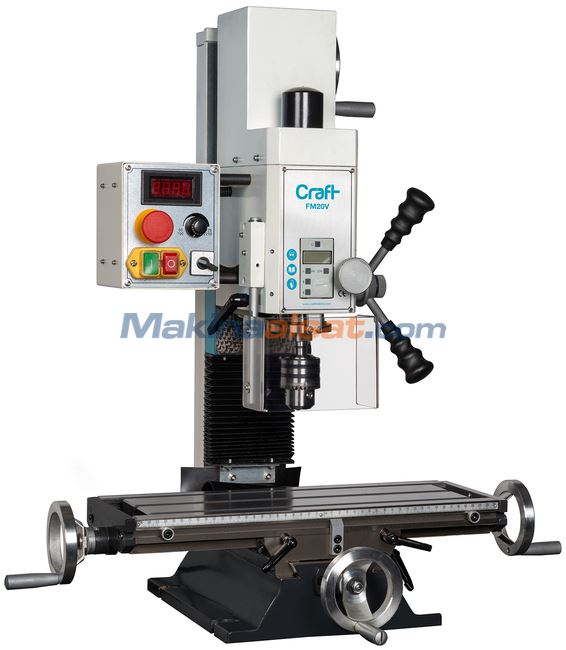 CRAFT FM20V Masa Üstü Freze Tezgâhı