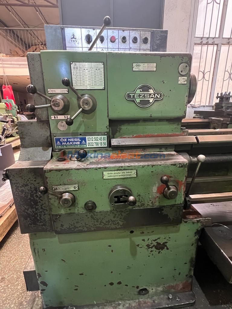 SN 50 Tezsan 1 Metre Torna Used Centre Lathe machine for sale